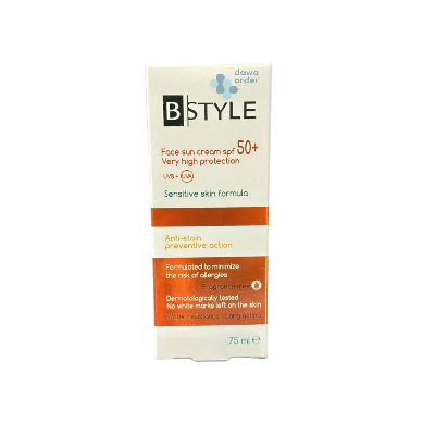 B Style Face Sun Cream Spf 50+ (75 Ml)