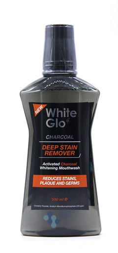 WHITE GLO CHARCOL DEEP STAIN REMOVER (500ml)