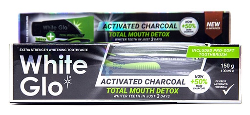 White Glo Total Mouth Detox (100 Ml)
