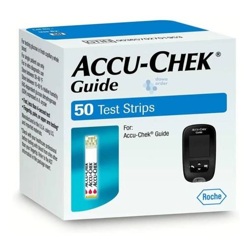 ACCU CHEK GUIDE 50 STRIPS