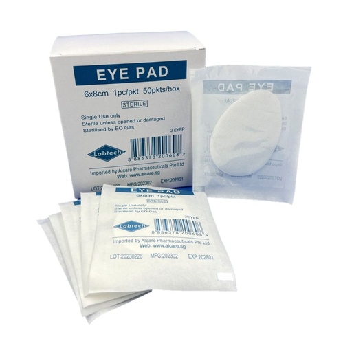 Alban Eye Pad 50'S (Adult) 6.5*9.5 Cm