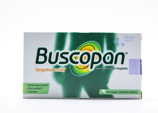 Buscopan 10mg Tab 20'S