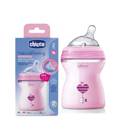 CHICCO 2M+NATURAL FEELING 250ml