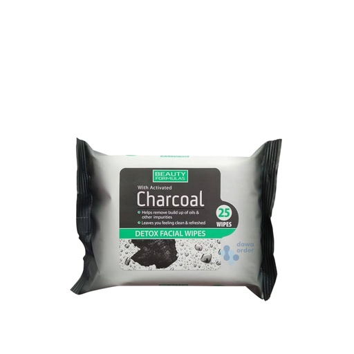 activated charcoal detox facial wipes