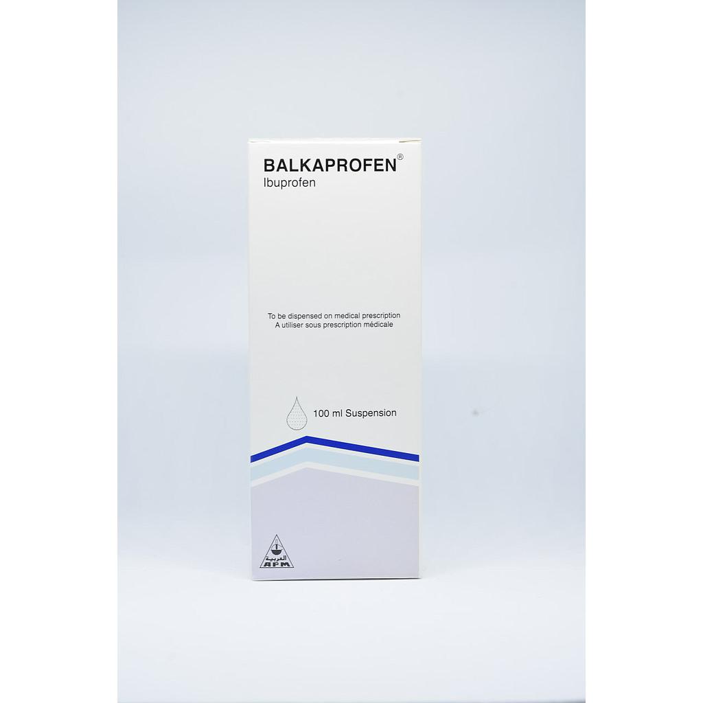Balkaprofen 100 mg/5ml  suspension 100 ml	