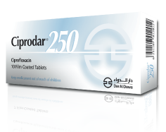 Ciprodar 250mg Film Coated Tablet