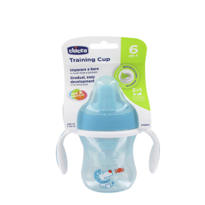 Chicco Training Cup 6m+ 200ml blue