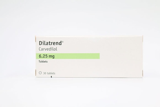 DILATREND   6.25 mg Oral Tablet