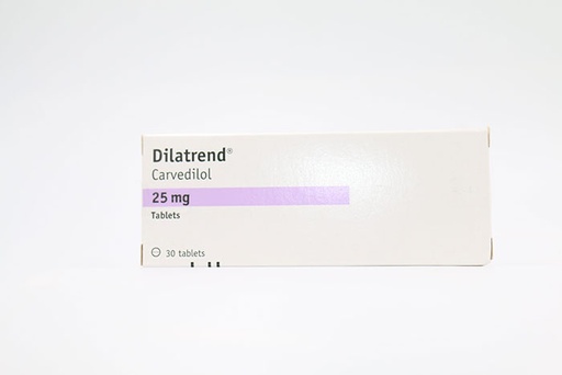 Dilatrend 25mg Tabs 30'S