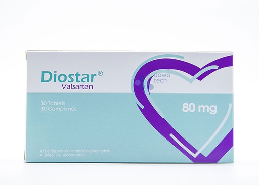 Diostar 80 mg Oral Tablet 30`S
