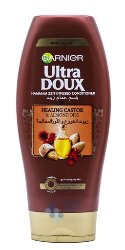 Garnier Ultra Doux Cond. Almond/ Castor 400 Ml
