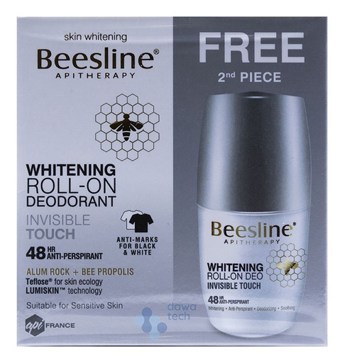 BEESLINE ROLL ON DEODERANT INVISIBLE TOUCH (BUY 1+1 FREE )