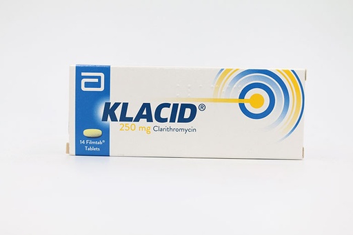 Klacid 250 Mg Tabs 14'S