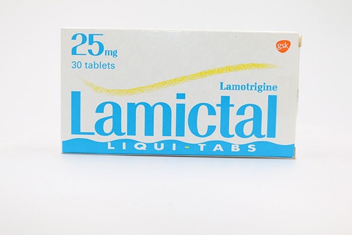 Lamictal  25mg  Liquitab  30'S