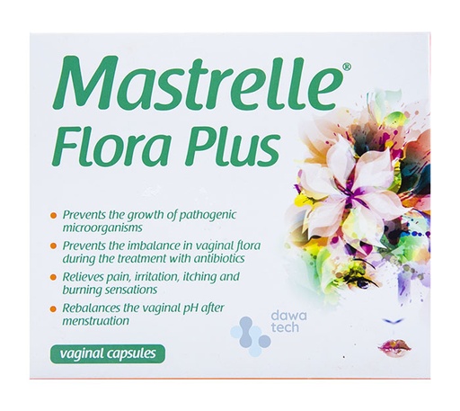 Mastrelle Flora Plus Vaginal Capsules