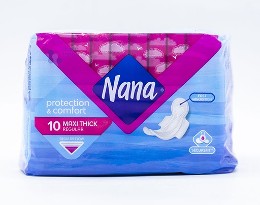 Nana Maxi Pink 10 Pads