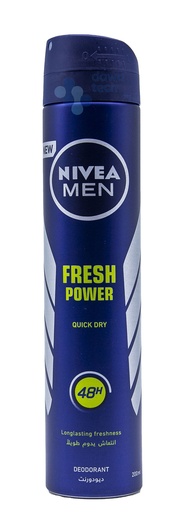 Nivea Fresh Power For Men 200Ml