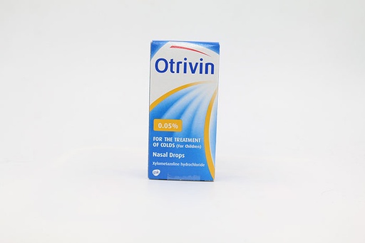 OTRIVIN 0.05% NASAL DROPS10ML