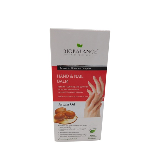 BIO BALANCE HAND & NAIL BALM EXTRA WHITENING 