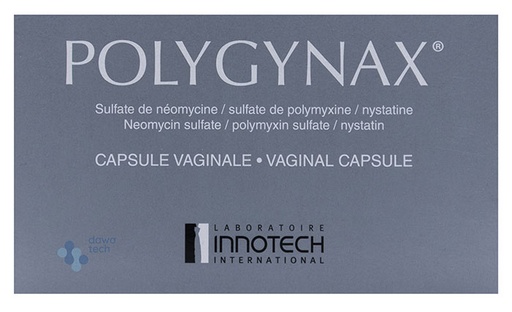 Polygynax Vaginal Cap 6'S