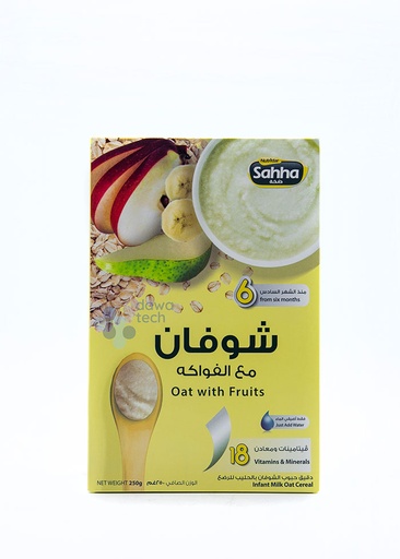Sahha Oat With Fruits 250Gm