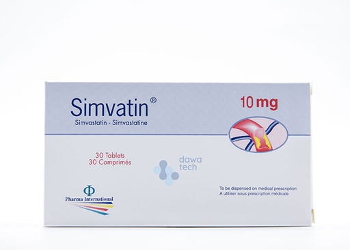 Simvatin 10mg Tab. 30'S 