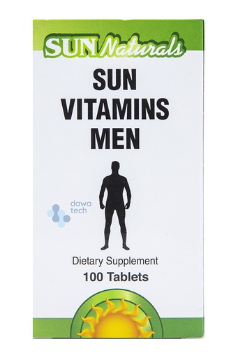 Sun Naturals Sun Vitamins Men 100'S