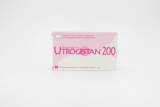 Utrogestan 200mg Oral/Vaginal Cap.15'S