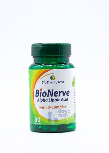 BIO ENERGY BIONERVE ALPHA LIPOIC ACID (30 CAPSULES)