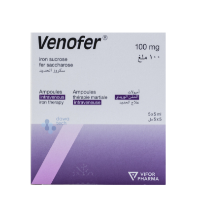 Venofer 100mg Injection 5*5ml 