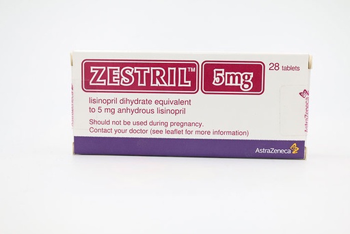 Zestril   5 mg Oral Tablet