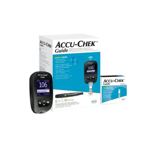 Accu-Chek Guide Blood Glucose Monitoring System Offer With 50 Strip