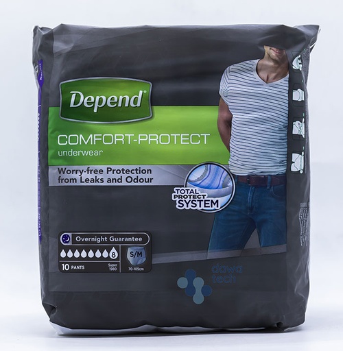 Diaper Depend For Men Underwear S/M