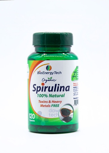 BIO ENERGY SPIRULINA (120 CAPSULES)