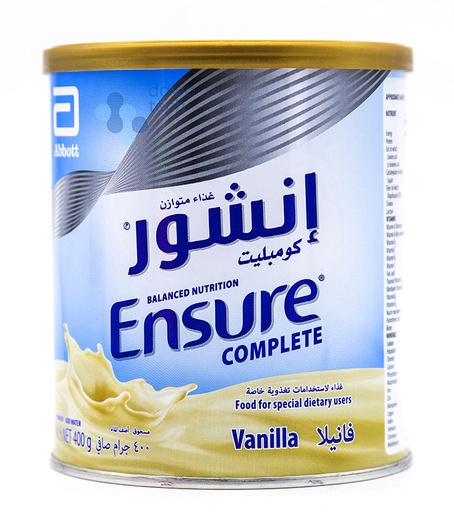 Milk Ensure Complete Balanced Nutrition