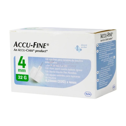 Accu-Fine Pen Needle 0.23Mm