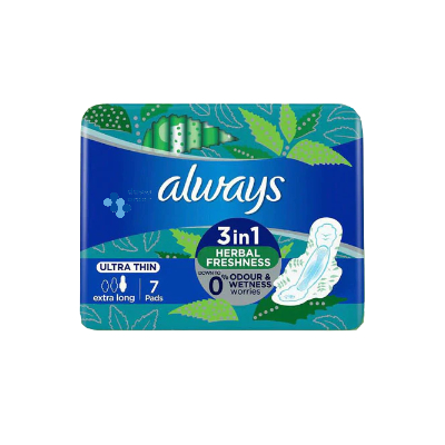 Always Ultra Extra Long 7 Pads 3+1 Free