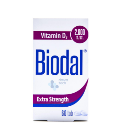BIODAL CHEWS 2000IU