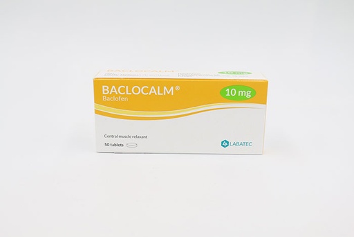 Baclocalm 10 mg 50 tab 