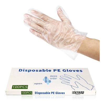 Disposable Plastic Gloves 100 Pieces