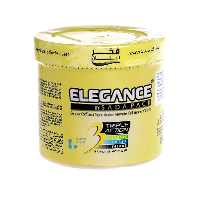 Elegance Hair Gel اصفر