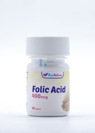 BT PHARMA FOLIC ACID (400 mcg) (90 TABLETS)