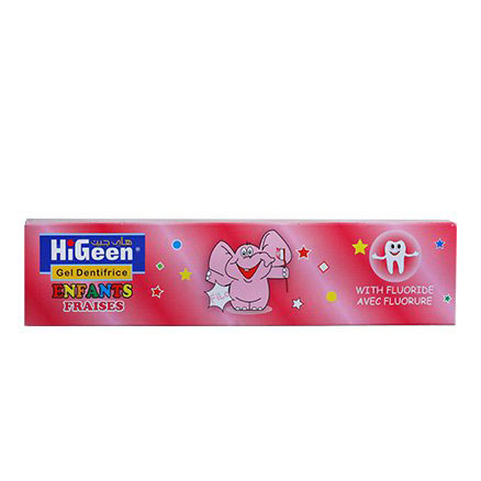 Hi-Geen Junior Children Strawberry Tooth Gel