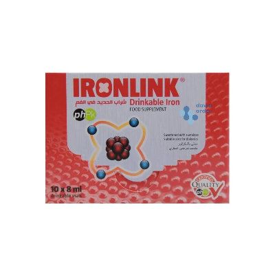 Ironlink Adult 10 X 8 Ml Drinkable Vials