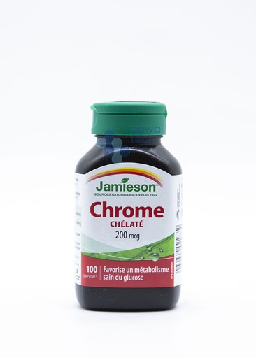 Jamieson Chromium 200mcg 100 Tab