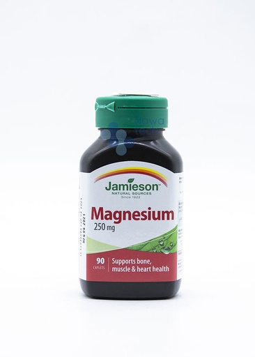 Jamieson Magnesium 250mg 90 Caplets
