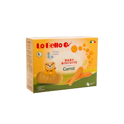 Lobello Baby Biscuits Carrot