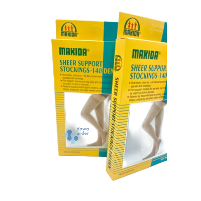 Makida Sheer Support Stockings 140 L