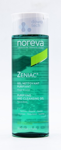 Noreva Zeniac Purifying & Cleansing Gel 200Ml