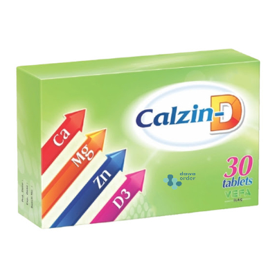 Calzin-D (30 Tablets)